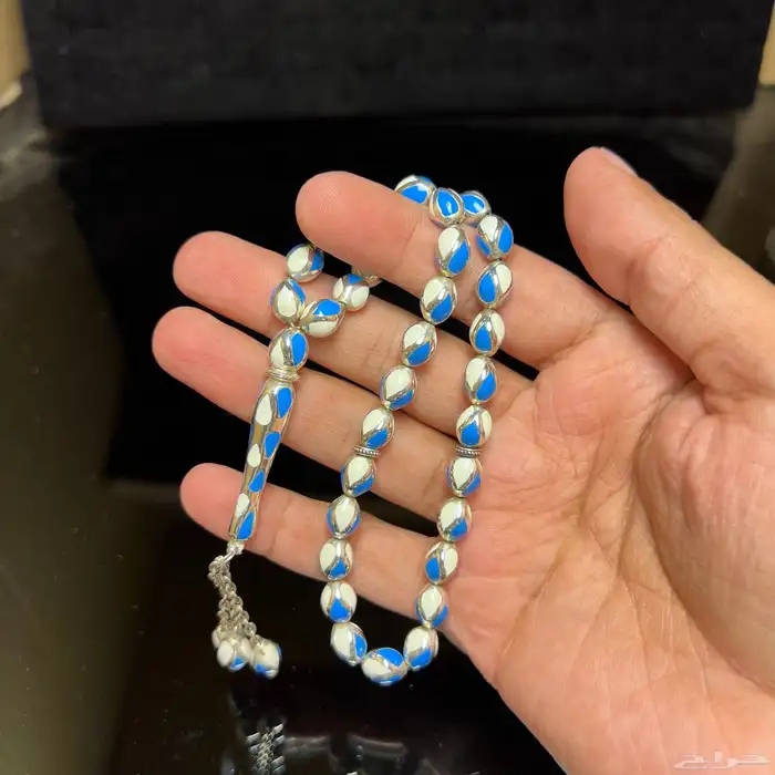 خواتم وسبح على اللايف حياكم 19