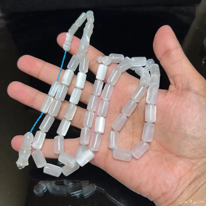 خواتم وسبح على اللايف حياكم 28