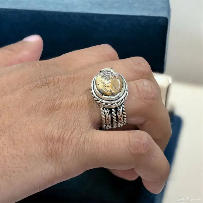 خواتم ملكيه بصياغات اوبال واحجار طبيعية 20