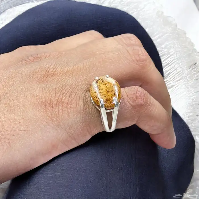 خواتم ملكيه بصياغات اوبال واحجار طبيعية 5