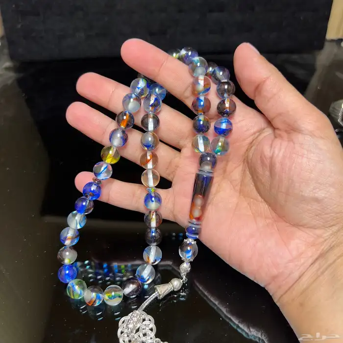 خواتم وسبح على اللايف حياكم 27