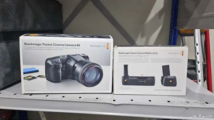 كاميرا بلاك ماجيك( blackmagic 6k pocket cinema camera) 0