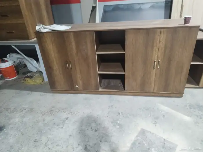 طاولة قاعدة  خزانة  طاولة قهوة  جديدة بالكامل جاهزة  للتواصل 2