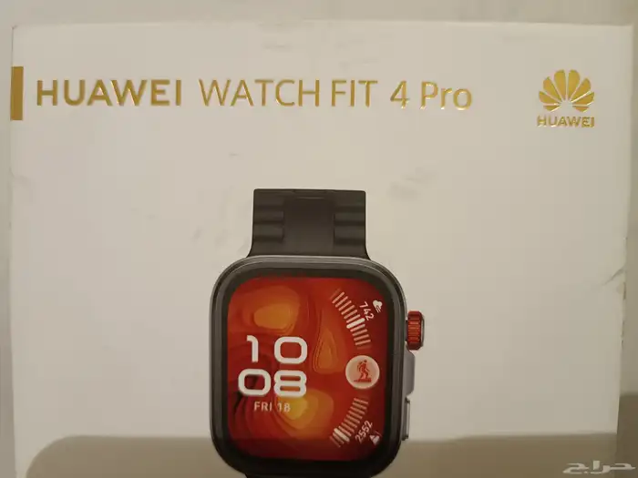 ساعة هواووى فيت 4برو نضيفه جدا بالكرتون والشاحن الاصلي 2