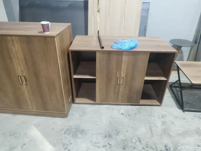 طاولة قاعدة  خزانة  طاولة قهوة  جديدة بالكامل جاهزة  للتواصل 3