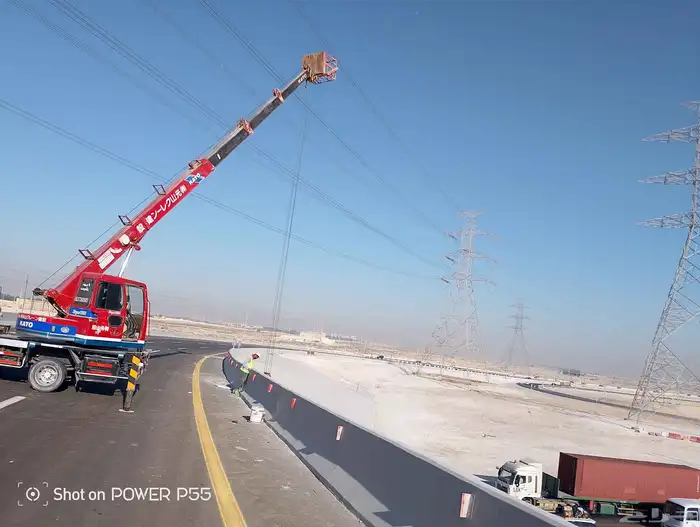 كرين رافعه صندوق ونش لرفع العمال 7