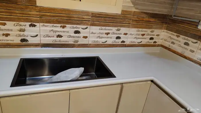 رخام تركي صناعي بس بلاطه فوق رخام 8