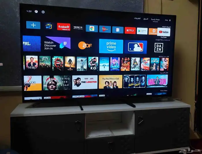 شاشة 55 او 60 بوصة تقريبا 0