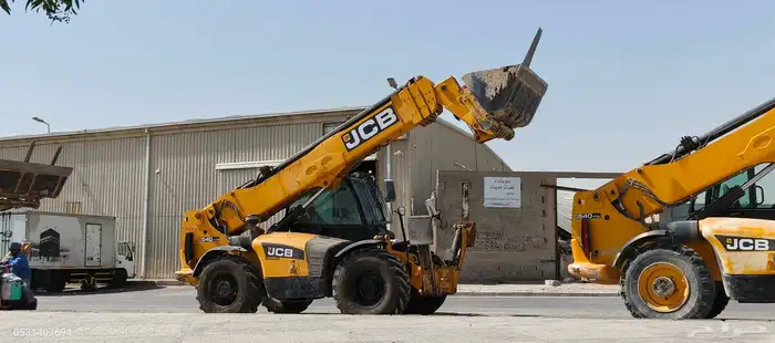 سيزرلفت مانلفت رافعة شوكية فوركلفت جيسبي جي سي بي كرين حائل 7