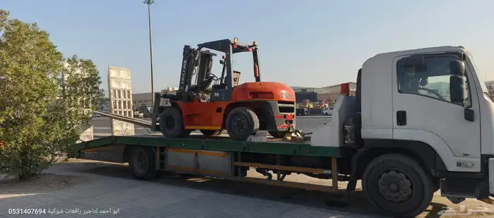 سيزرلفت مانلفت رافعة شوكية فوركلفت جيسبي جي سي بي كرين حائل 1