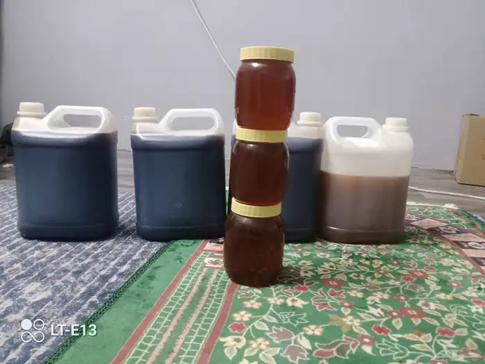 العسل السمره دوعني يمني اصلي طبيعي وسدر دوعني 3