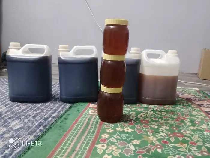 العسل السمره دوعني يمني اصلي طبيعي وسدر دوعني 0