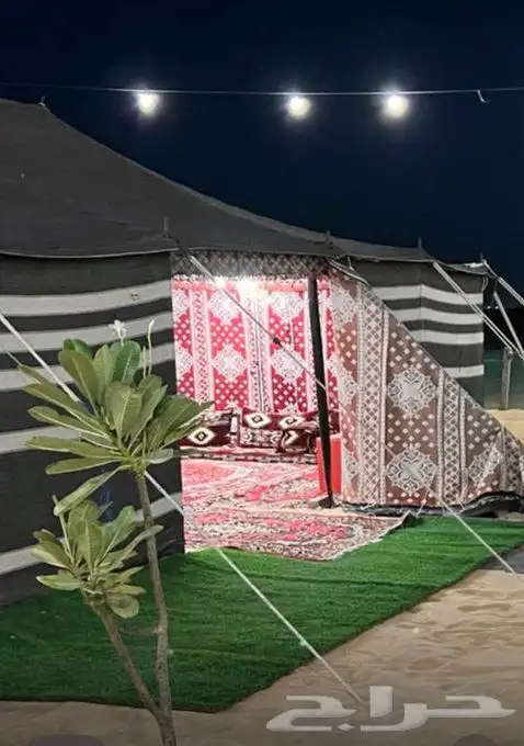 حياكم في مخيم السناف الشتوي 1