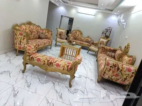 الطقم 6 قطع نظيف مافيه لا كسر ولا عيوب سبب البيع بنقل 5