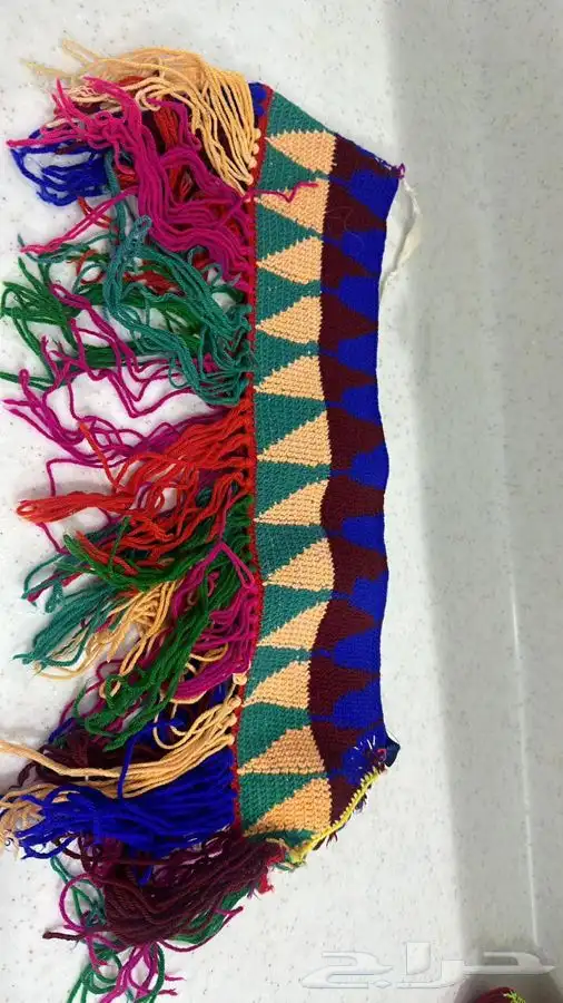 شغل صوف ونقش لشراشف شغل جدتي من عام1982 2