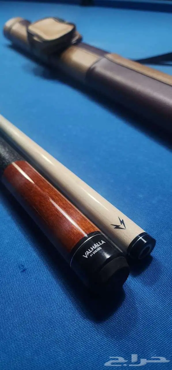 عصا بلياردو أحترافية من شركة فايكنج نظيفة جدا مع شنطة 0