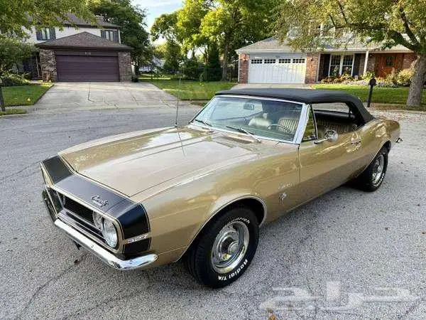 للبيع كومارو موديل 1967 قير عادي 1967 Chevy Camaro 1