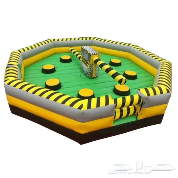 تاجير نطيطات وزحاليق مائية وجافة وملاعب صابونيه مكاين آيسكري 8