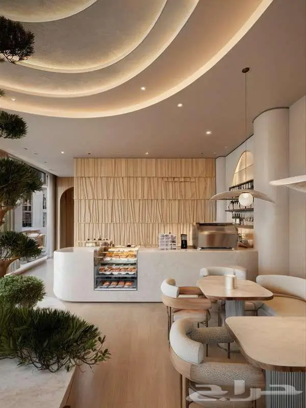 اثاث فندقي تصميم وتخطيط هندسي سبا داخلي تصميم محل كافيه مقهى 29