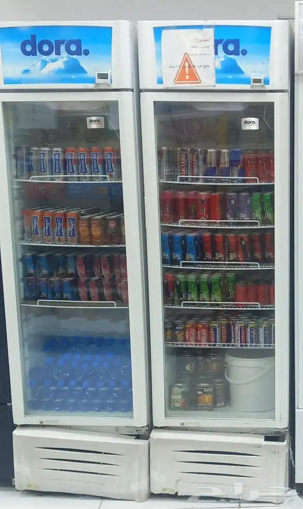 ثلاجه عرض للبيع 7حبه كله شغال تبريد 2