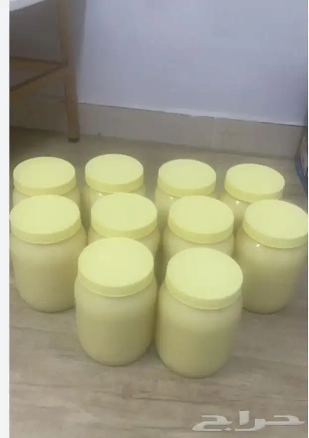 سمن خروف بلدي ابيض 5