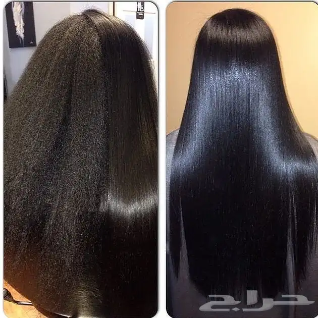 عشبة طبيعية لفرد وتنعيم الشعر افضل من البروتين 1