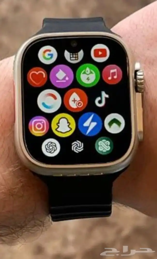 ساعه ذكيه تدعم تطبيقات تواصل اجتماعي و فيها كاميرا مخفيه 0