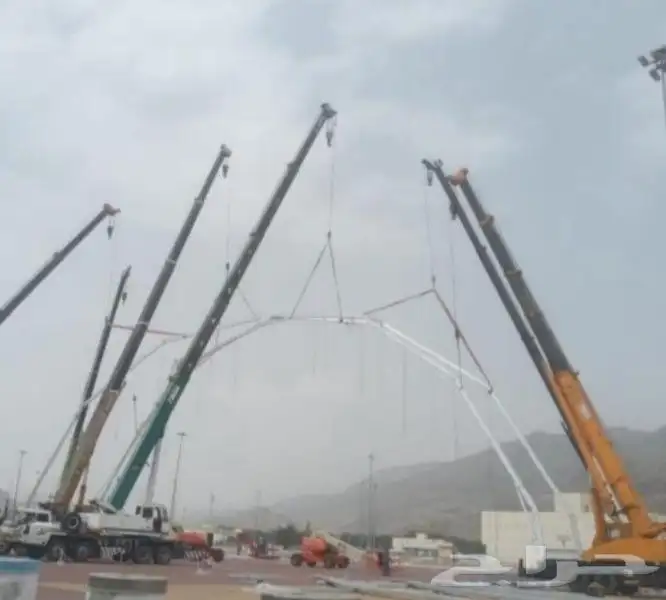 ونش مكه المكرمه رافعه للإيجار اليومي -الشهري-بالساعه- جميع م 8