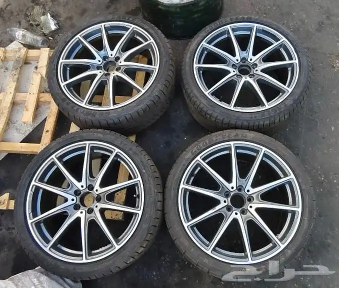 جنوط مرسيدس يخت مقاس 19 ( 4 طقم  الأصلي وكالة. علي السوم 1