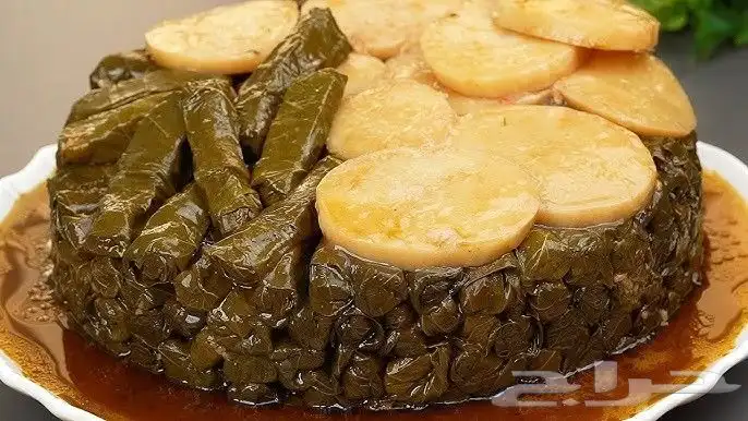 منسف أردني وورق عنب 1