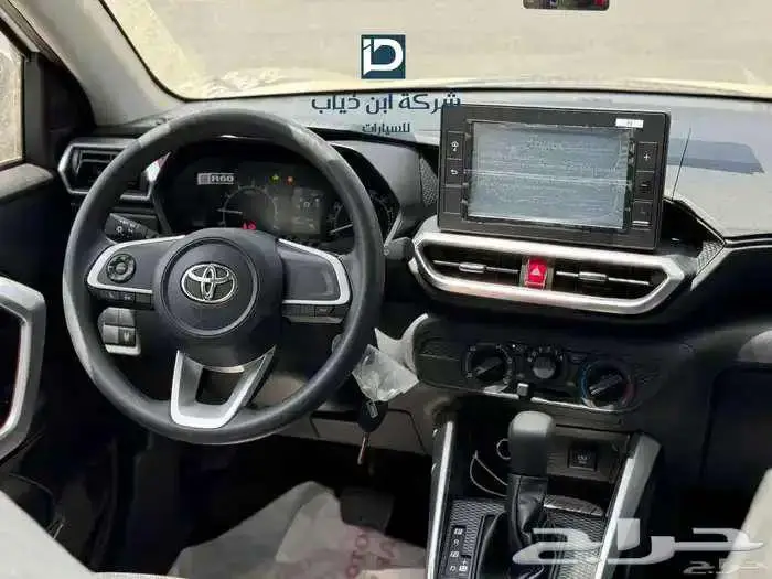 تويوتا رايز XLE 1-2.ابيض 2024 3