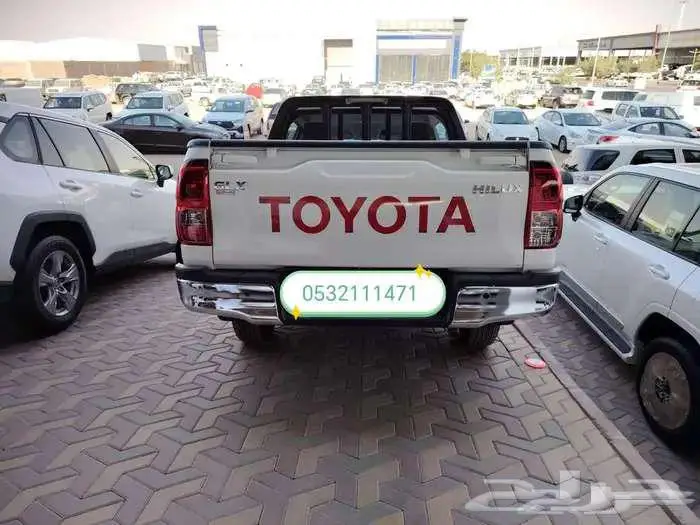 تويوتا هايلوكس غمارتين GLX بنزين بدون دبل 2025 2