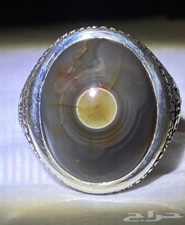 خواتم عقيق زعفراني 4