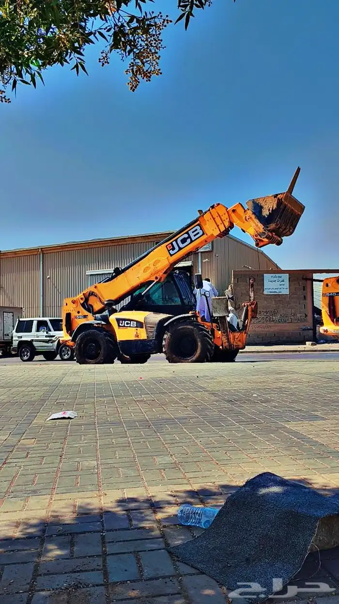 سيزرلفت مانلفت رافعة شوكية فوركلفت جيسبي جي سي بي كرين حائل 4