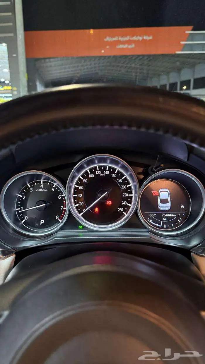 مازدا 6 2023 عداد 75000 فقط فل كامل 3