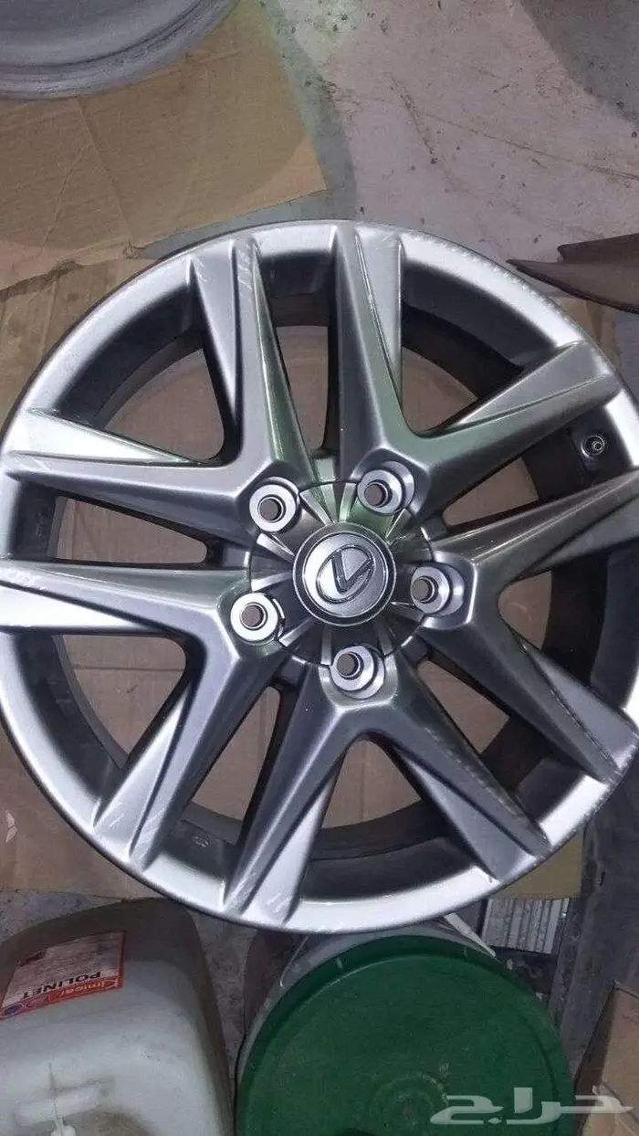 تتوفر لديناجميع انواع جنوط اللكزس Lexuse بجميع الاحجام 9