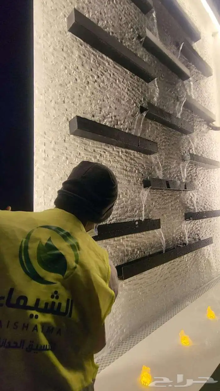 نوافير وشلالات جاهزة فايبر متنقلة بسعر المصنع الظهران 31