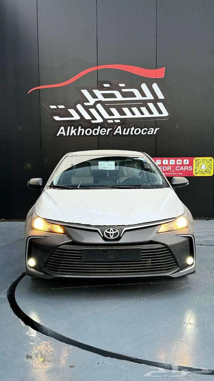 تويوتا كورولا 2025 مكينه 2000 ستاندر-الخضر للسيارات 0