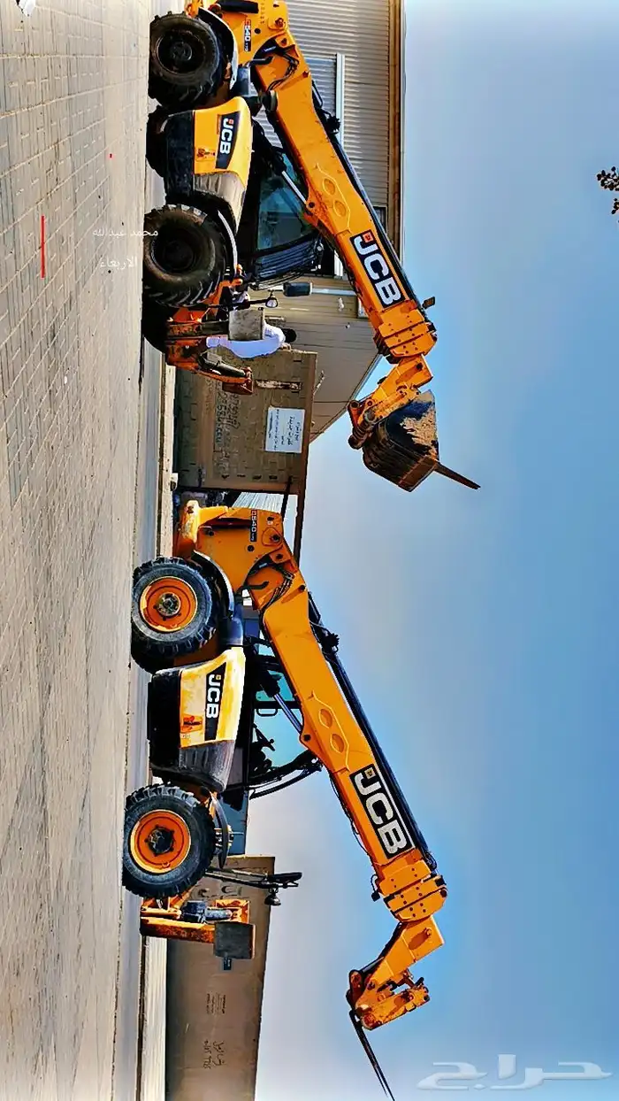 سيزرلفت مانلفت رافعة شوكية فوركلفت جيسبي جي سي بي كرين حائل 3