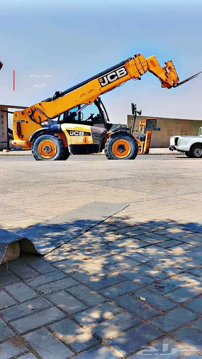 سيزرلفت مانلفت رافعة شوكية فوركلفت جيسبي جي سي بي كرين حائل 6