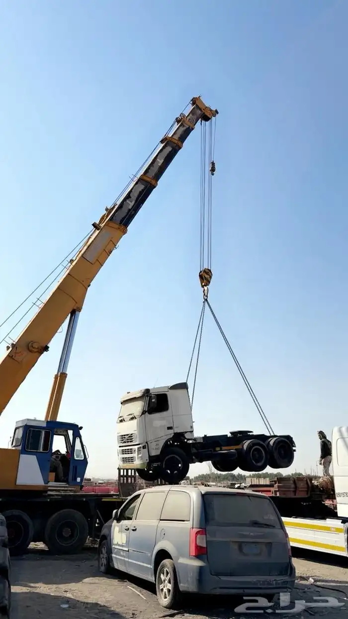 كرين رافعه صندوق ونش لرفع العمال 1