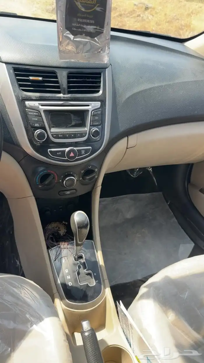أكسنت مديل 2015 ماشيه 342 ألف الحد 24 ألف بل كامل فتحه سقف 9