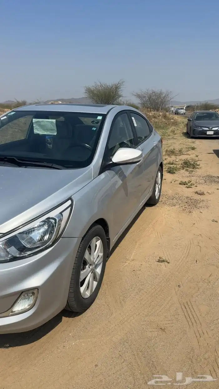 أكسنت مديل 2015 ماشيه 342 ألف الحد 24 ألف بل كامل فتحه سقف 4