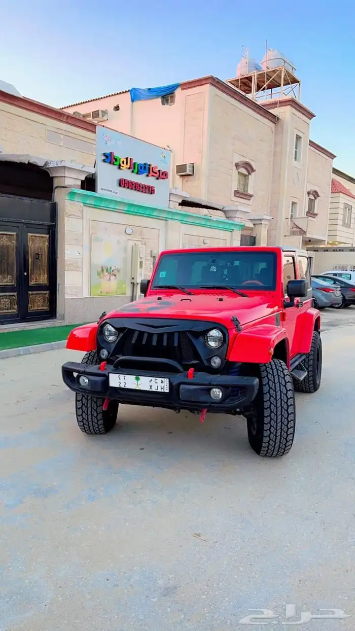 جيب رانجلر 2018 فل مكيف بابين الون احمر 6 سرندل 4