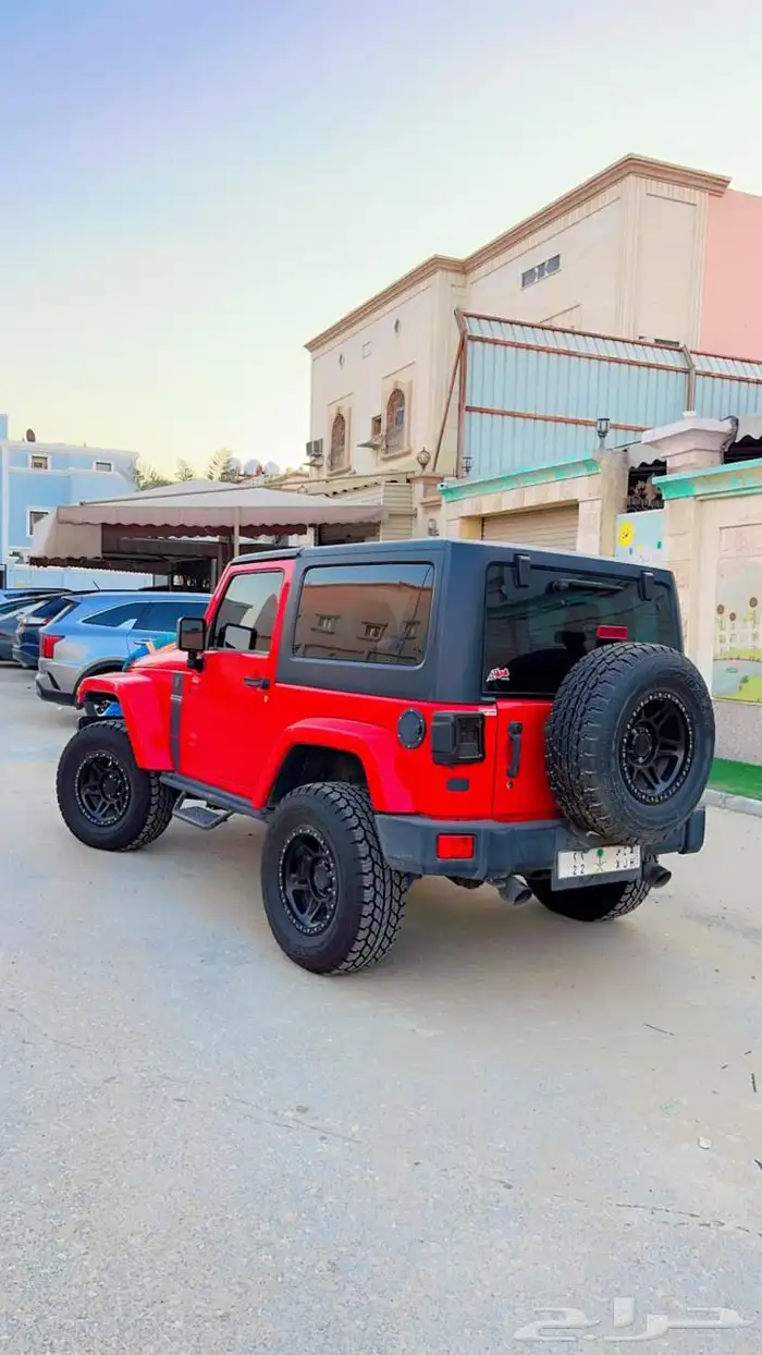 جيب رانجلر 2018 فل مكيف بابين الون احمر 6 سرندل 5