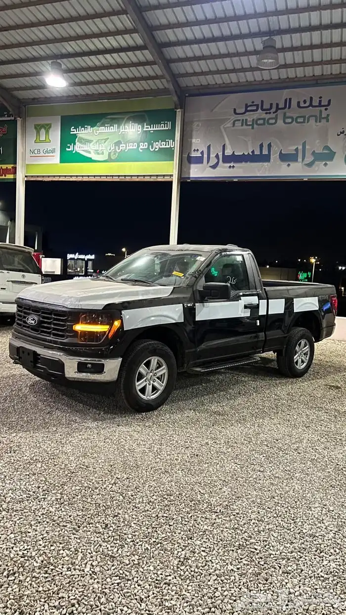 فورد F150 سعودي 2025 اصفاار اسود 7