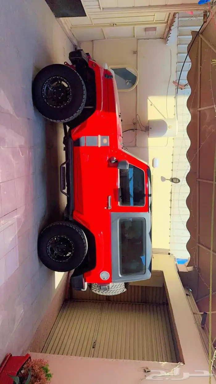 جيب رانجلر 2018 فل مكيف بابين الون احمر 6 سرندل 1