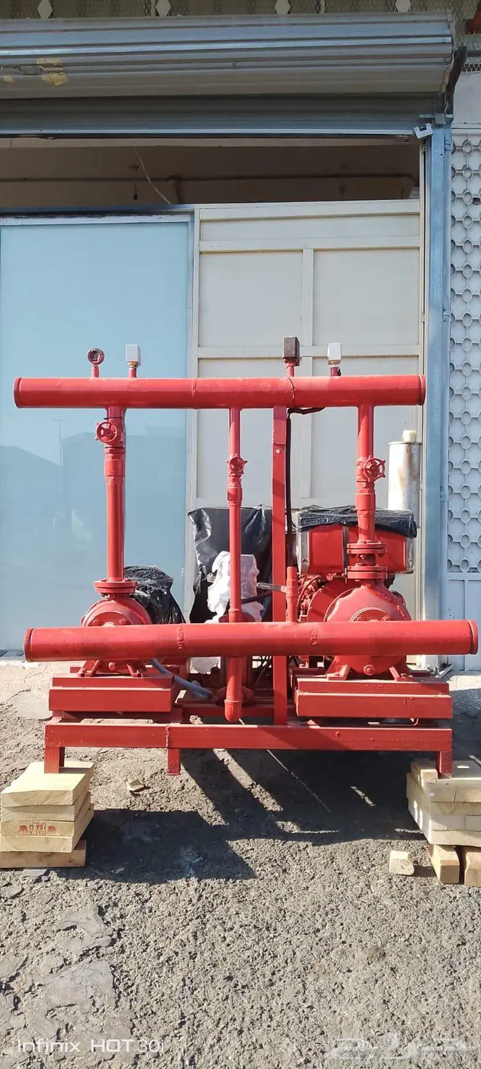 مضخة حريق 250 جالون مجددة 0