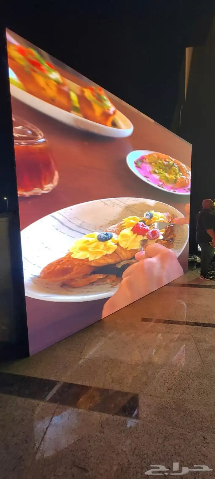 تاجير شاشات p1.9 تجهيز معارض مؤتمرات الرياض 0