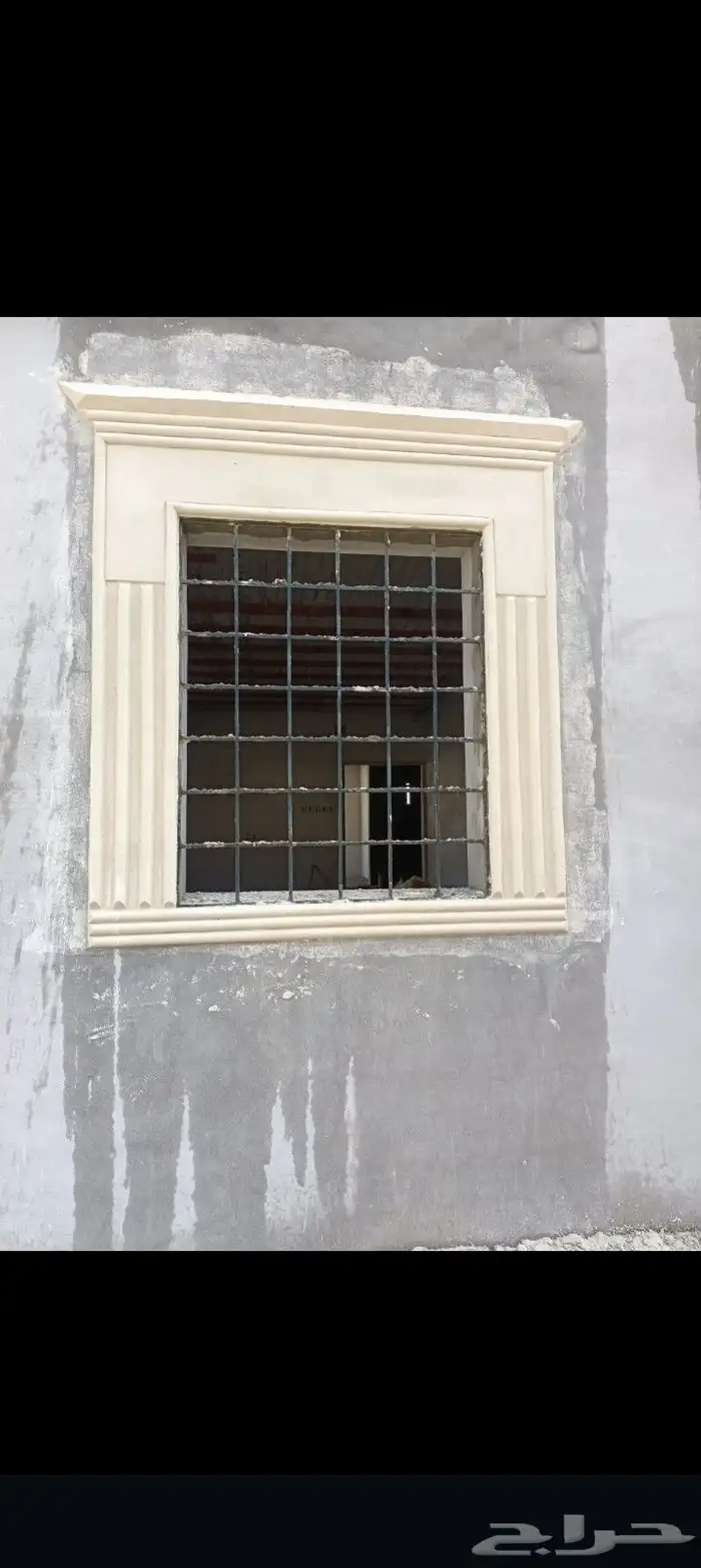 ديكورات خارجيه والياسه ملونه بلاسمنت الأبيض بديل الحجراطبيعي 2